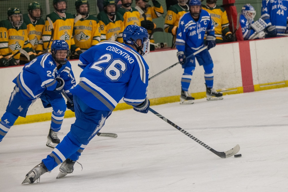 U.S. Air Force Academy Hockey competes in Alaska