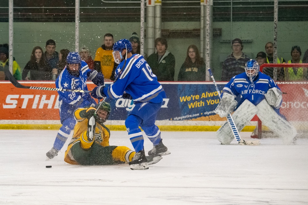 U.S. Air Force Academy Hockey competes in Alaska