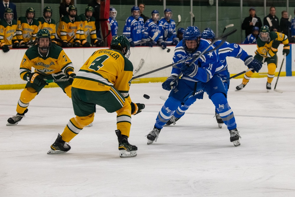 U.S. Air Force Academy Hockey competes in Alaska