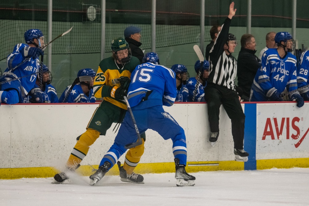 U.S. Air Force Academy Hockey competes in Alaska