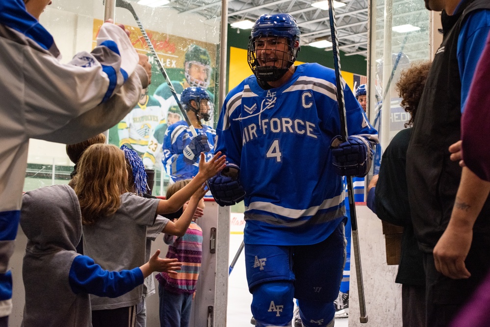 U.S. Air Force Academy Hockey competes in Alaska