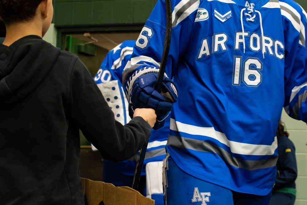 U.S. Air Force Academy Hockey competes in Alaska