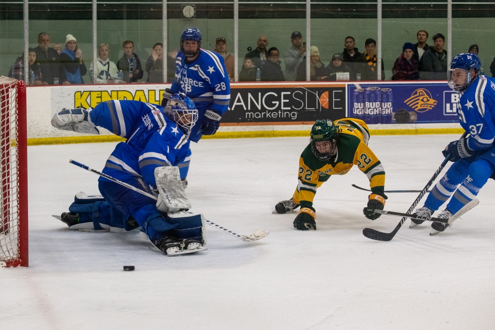 U.S. Air Force Academy Hockey competes in Alaska