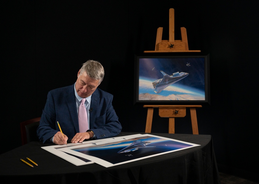 Space Operations Command reveals ‘futuristic’ official painting