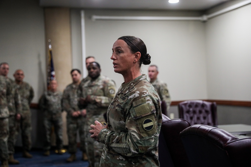 U.S. Army FORSCOM Senior Command Career Counselor visits Fort Cavazos