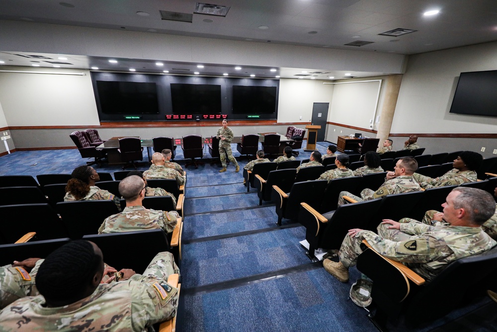 U.S. Army FORSCOM Senior Command Career Counselor visits Fort Cavazos
