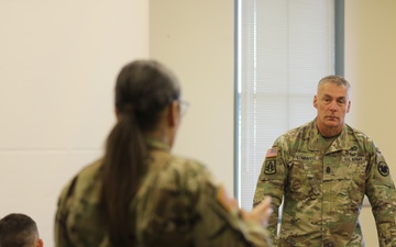 Command Sergeant Major of the Army Reserve, Command Sgt. Maj. Andrew Lombardo Visits 76th ORC Soldiers