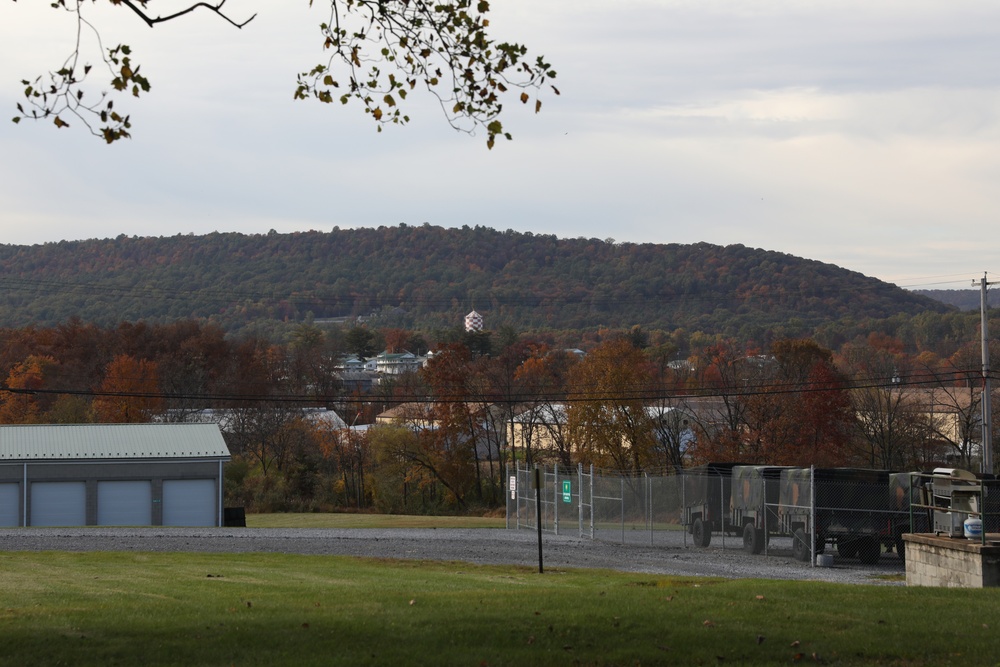 Fall foliage at Fort Indiantown Gap