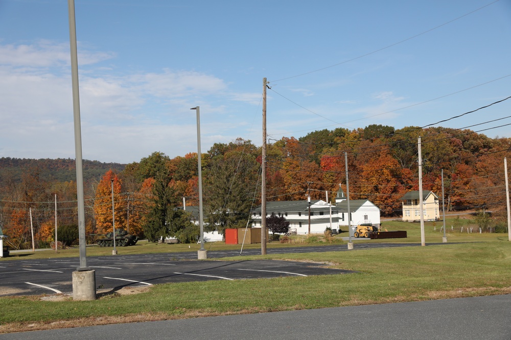 Fall foliage at Fort Indiantown Gap
