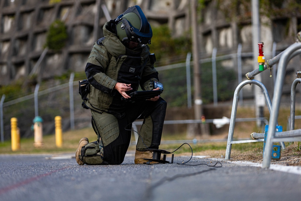 Active Shield 2023: U.S. Marines respond to Explosive Ordnance threat on U.S. Army Ammunition Depot, Kure