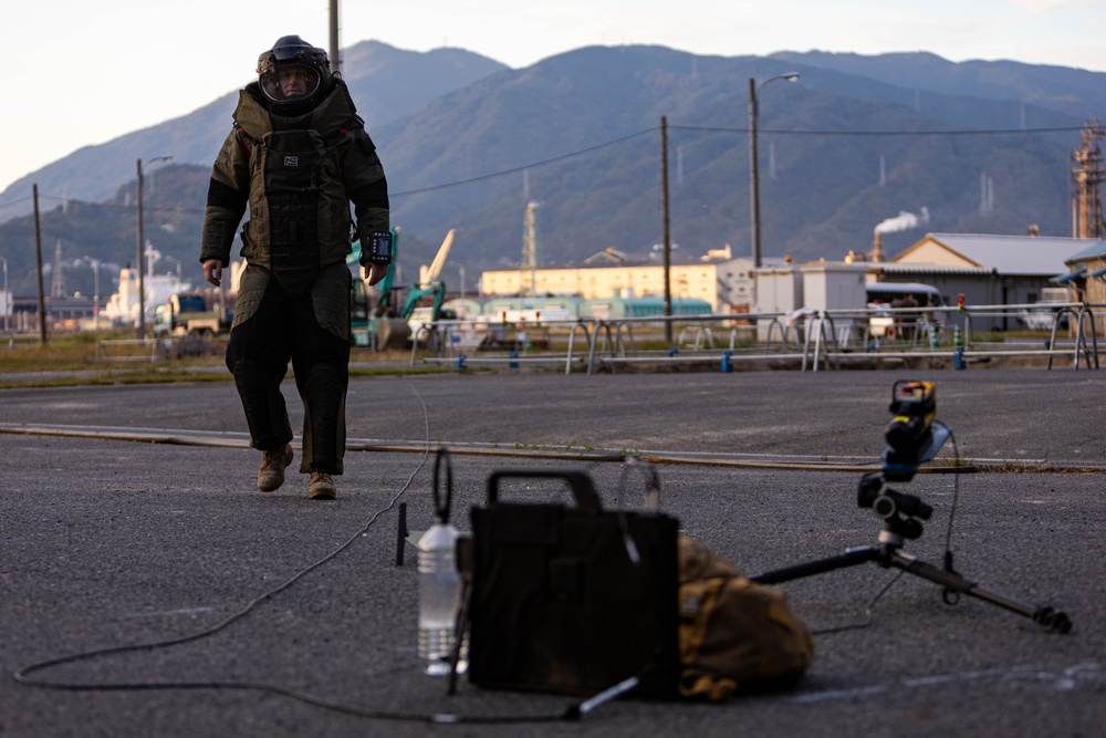 Active Shield 2023: U.S. Marines respond to Explosive Ordnance threat on U.S. Army Ammunition Depot, Kure