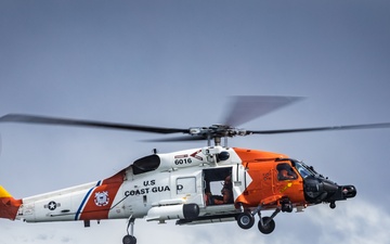 USCG Air Station Sitka MH-60T Jayhawk Helicopter