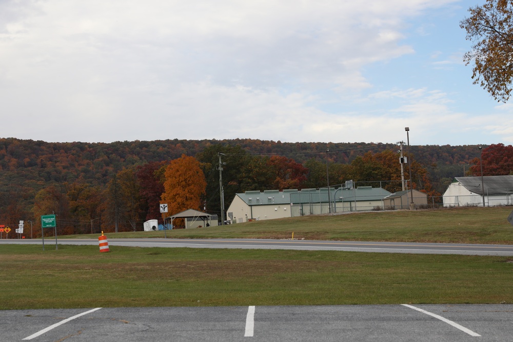 Fall foliage at Fort Indiantown Gap