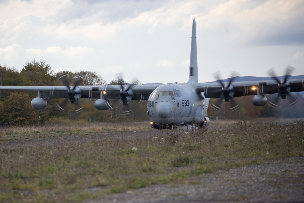 Resolute Dragon 23 FTX 3/12 HIRAIN at JASDF Kenebetsu Airfield