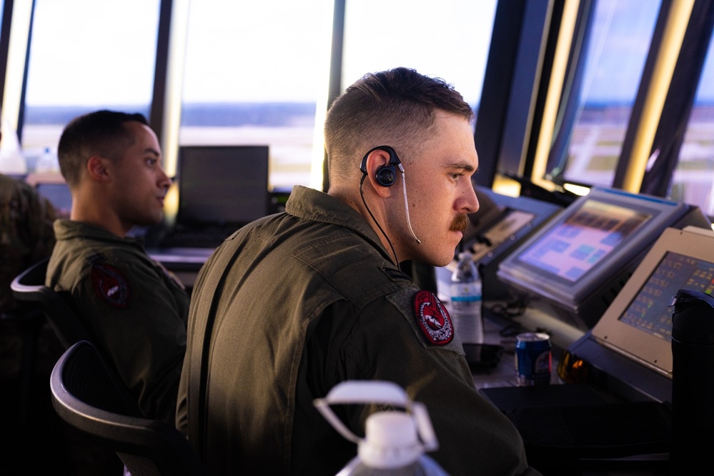 B-52's Land in Guam in Support of Bomber Task Force Mission