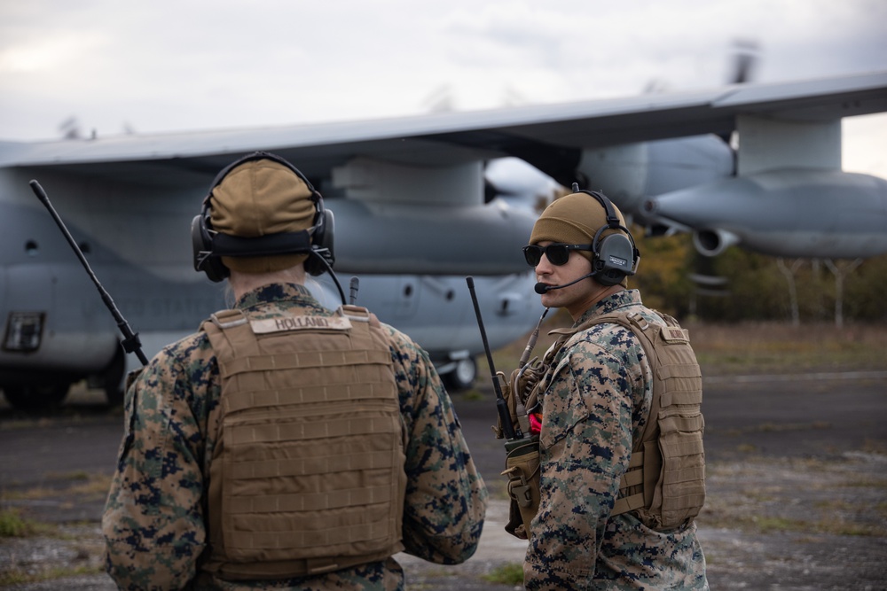 Resolute Dragon 23 FTX 3/12 HIRAIN at JASDF Kenebetsu Airfield