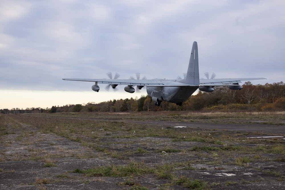 Resolute Dragon 23 FTX 3/12 HIRAIN at JASDF Kenebetsu Airfield