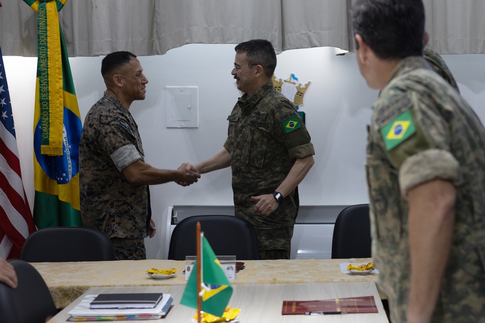 BRAZILIAN MARINE CORPS HOSTS U.S. MARINE CORPS FORCES, SOUTH, IN RIO DE JANEIRO FOR 2023 OPERATIONAL NAVAL INFANTRY COMMITTEE