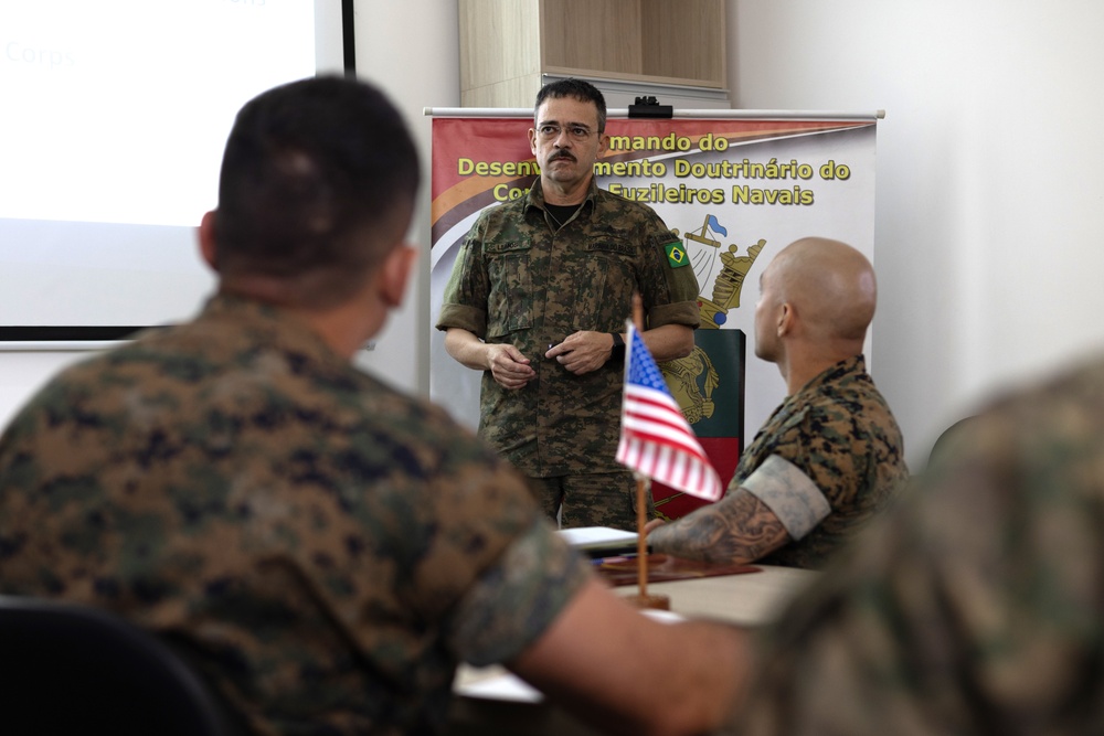 BRAZILIAN MARINE CORPS HOSTS U.S. MARINE CORPS FORCES, SOUTH, IN RIO DE JANEIRO FOR 2023 OPERATIONAL NAVAL INFANTRY COMMITTEE