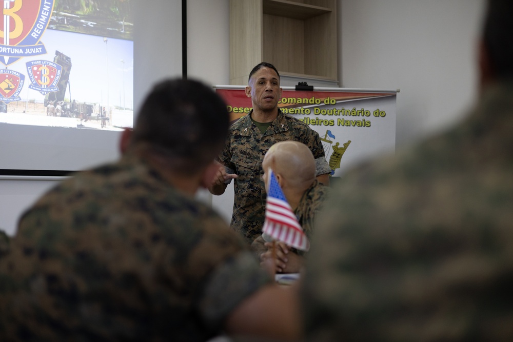 BRAZILIAN MARINE CORPS HOSTS U.S. MARINE CORPS FORCES, SOUTH, IN RIO DE JANEIRO FOR 2023 OPERATIONAL NAVAL INFANTRY COMMITTEE