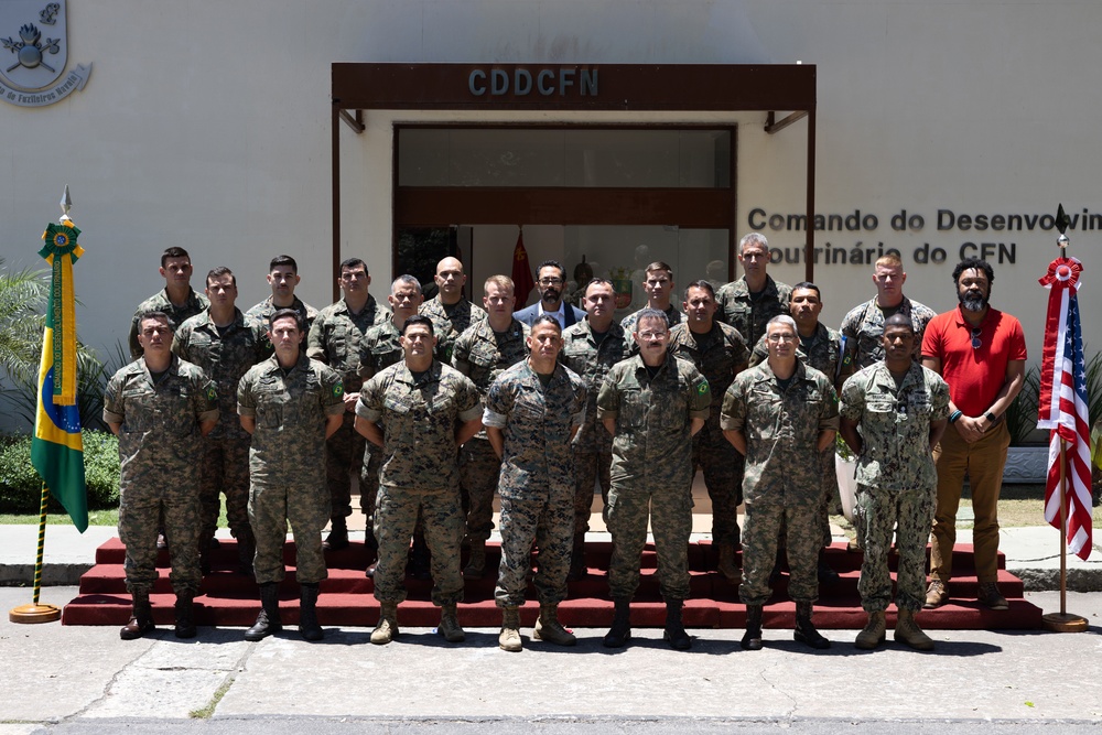 BRAZILIAN MARINE CORPS HOSTS U.S. MARINE CORPS FORCES, SOUTH, IN RIO DE JANEIRO FOR 2023 OPERATIONAL NAVAL INFANTRY COMMITTEE