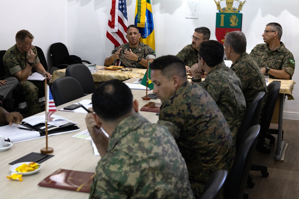 BRAZILIAN MARINE CORPS HOSTS U.S. MARINE CORPS FORCES, SOUTH, IN RIO DE JANEIRO FOR 2023 OPERATIONAL NAVAL INFANTRY COMMITTEE