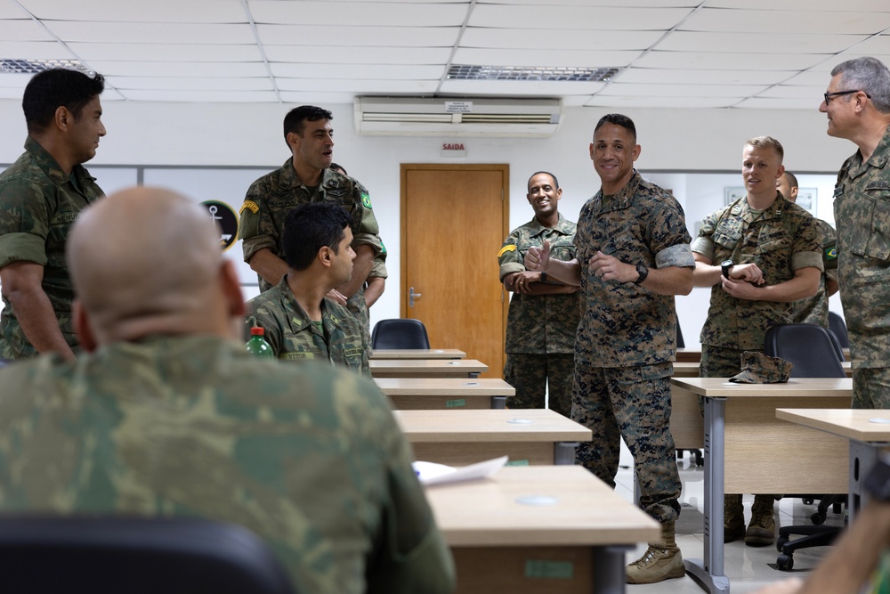 BRAZILIAN MARINE CORPS HOSTS U.S. MARINE CORPS FORCES, SOUTH, IN RIO DE JANEIRO FOR 2023 OPERATIONAL NAVAL INFANTRY COMMITTEE