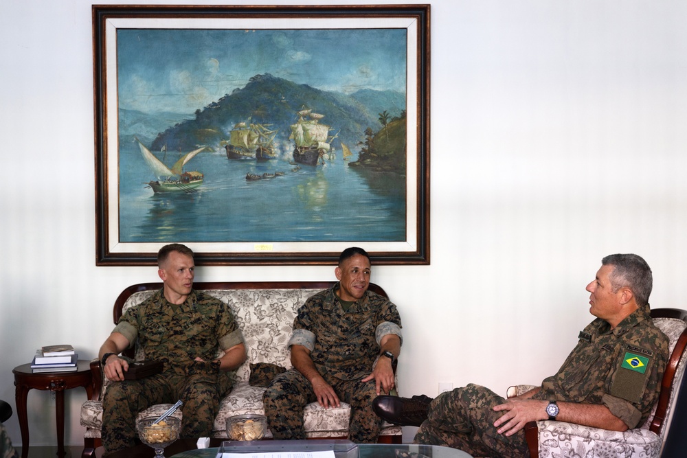 BRAZILIAN MARINE CORPS HOSTS U.S. MARINE CORPS FORCES, SOUTH, IN RIO DE JANEIRO FOR 2023 OPERATIONAL NAVAL INFANTRY COMMITTEE