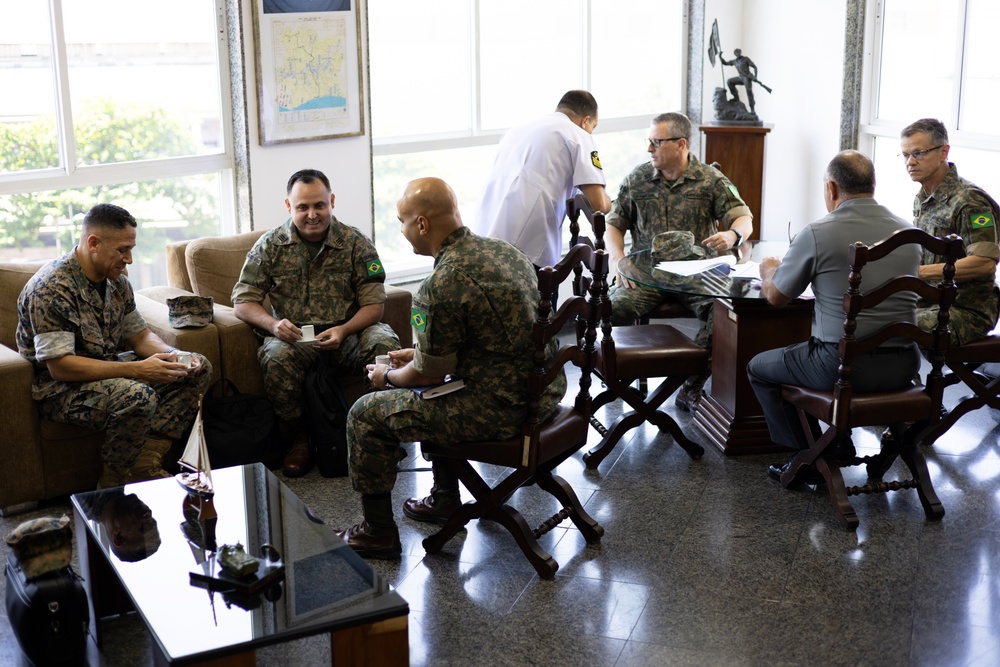 BRAZILIAN MARINE CORPS HOSTS U.S. MARINE CORPS FORCES, SOUTH, IN RIO DE JANEIRO FOR 2023 OPERATIONAL NAVAL INFANTRY COMMITTEE