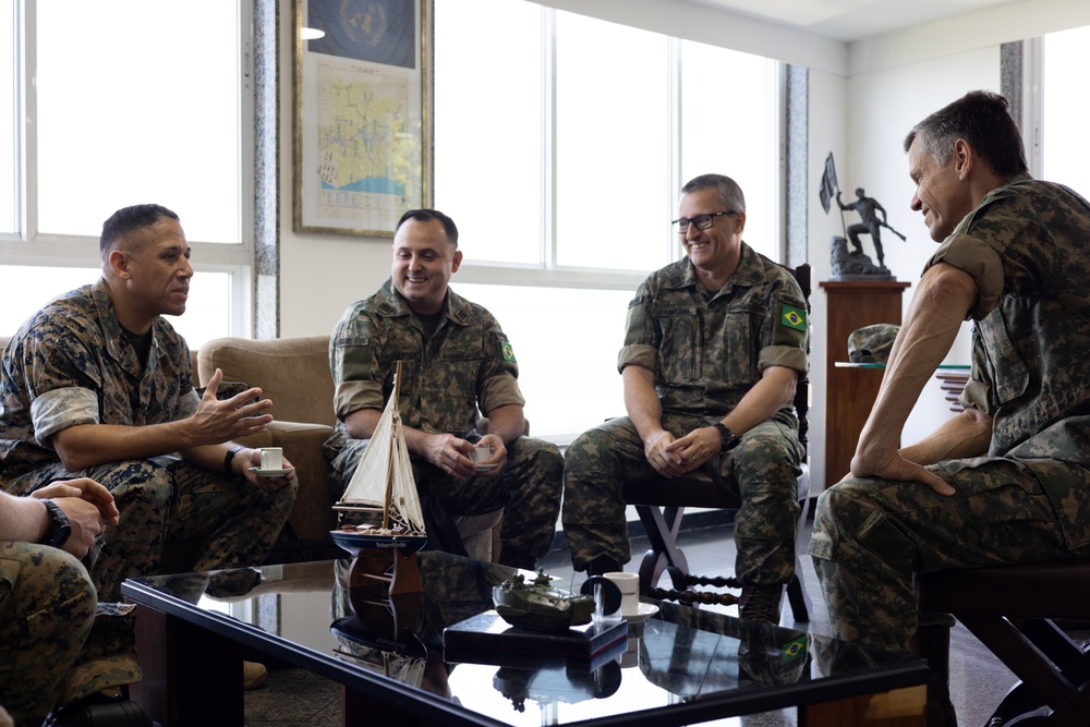 BRAZILIAN MARINE CORPS HOSTS U.S. MARINE CORPS FORCES, SOUTH, IN RIO DE JANEIRO FOR 2023 OPERATIONAL NAVAL INFANTRY COMMITTEE