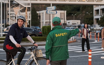 Spring Traffic Safety Campaigns Kick Off at CFAY and Yokosuka
