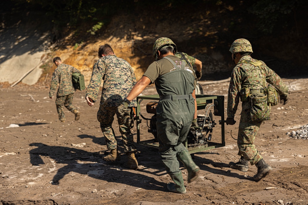 Resolute Dragon 23 FTX | 3rd MLG, JGSDF Water Purification Exchange at Hijyudai  