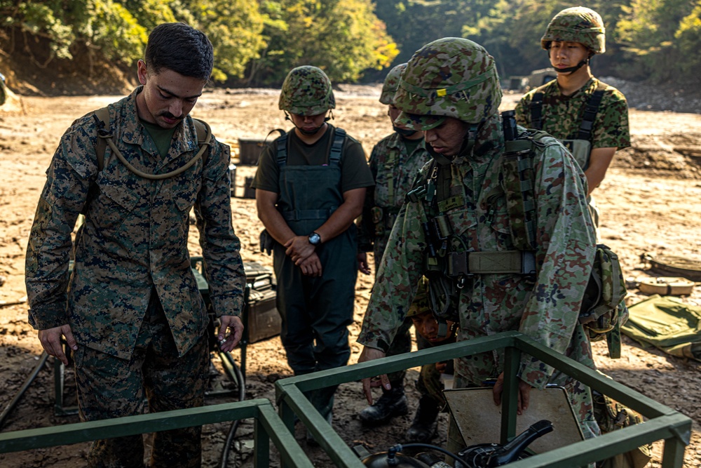 Resolute Dragon 23 FTX | 3rd MLG, JGSDF Water Purification Exchange at Hijyudai  