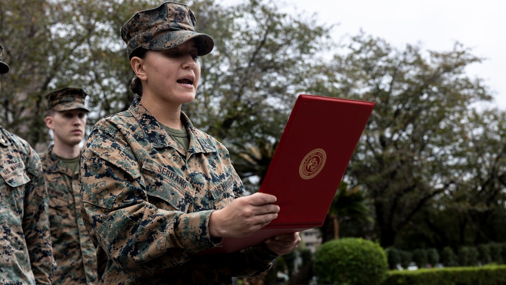 Resolute Dragon 23 FTX | III MEF, JGSDF participate in Promotion Ceremony