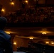 Musician 1st Class William Ledbetter performs on the bass at Saenger Theater