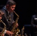 Chief Musician Andrew Francisco and Musician 1st Class Amanda Ballantine perform at Saenger Theater