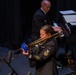 Senior Chief Musician Jennifer Kruppa performs a trombone solo at Saenger Theater