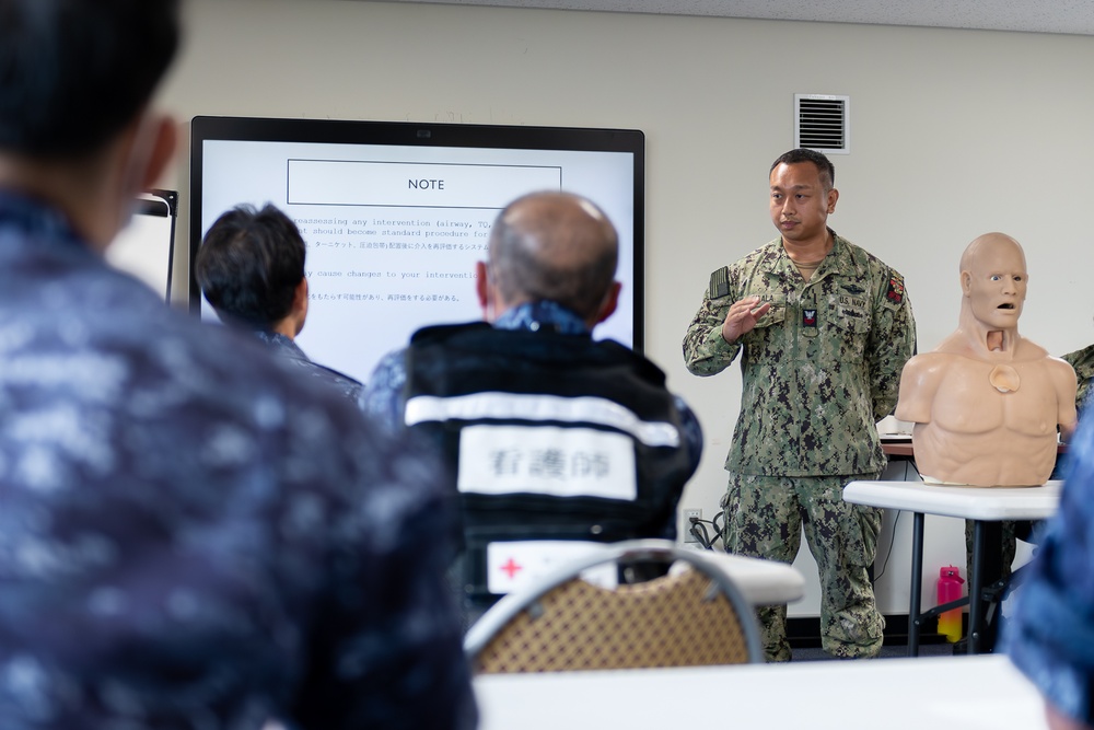 NMRTU Atsugi and JMSDF Joint Training