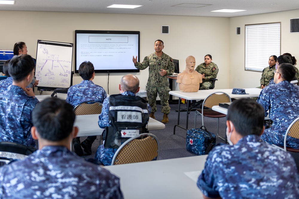 NMRTU Atsugi and JMSDF Joint Training