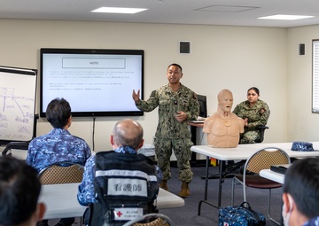 NMRTU Atsugi and JMSDF Joint Training