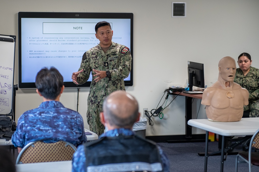 NMRTU Atsugi and JMSDF Joint Training