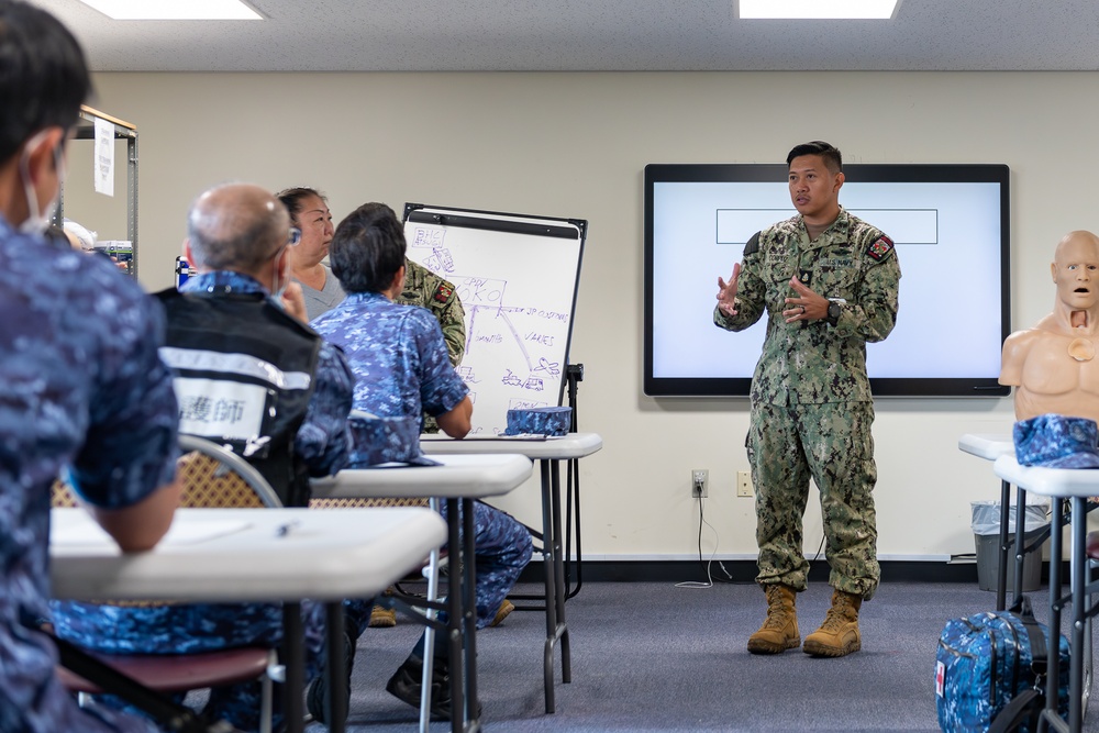 NMRTU Atsugi and JMSDF Joint Training