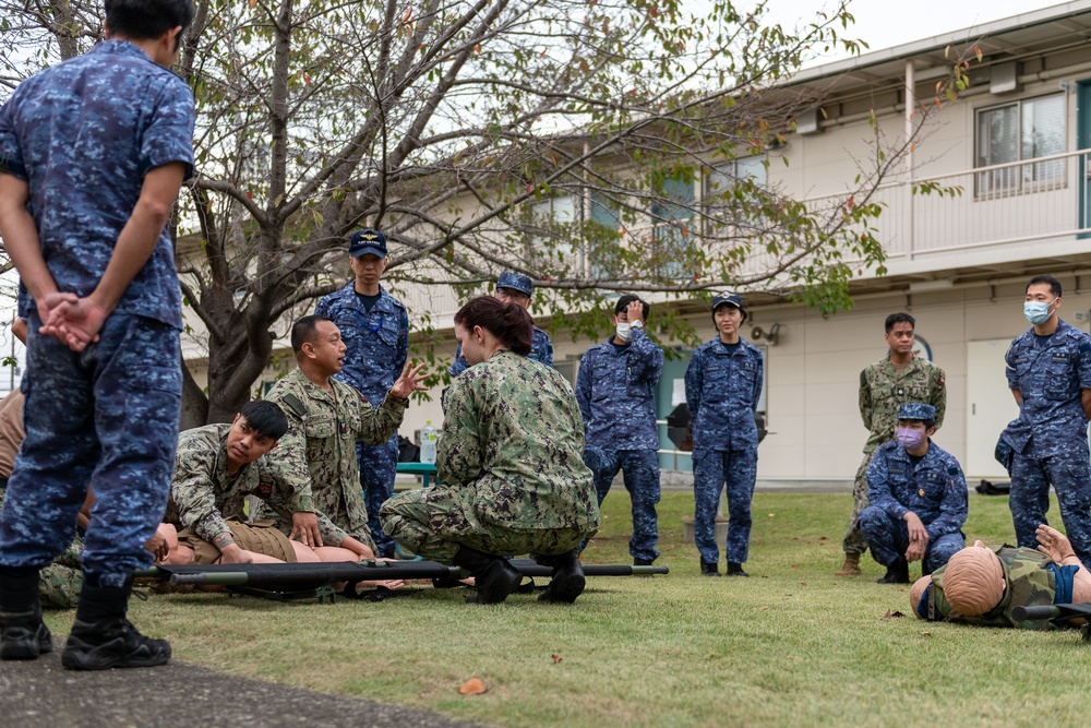 NMRTU Atsugi and JMSDF Joint Training