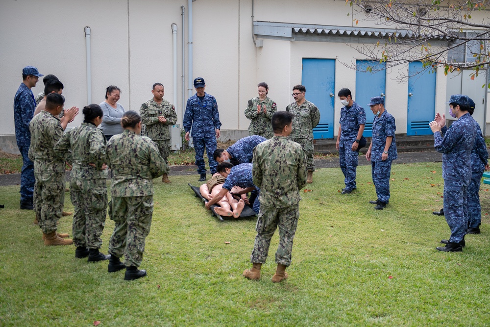 NMRTU Atsugi and JMSDF Joint Training