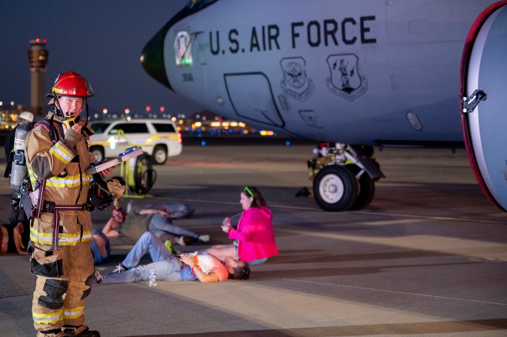 Goldwater ANG Base hosts triennial exercise with Sky Harbor International Airport