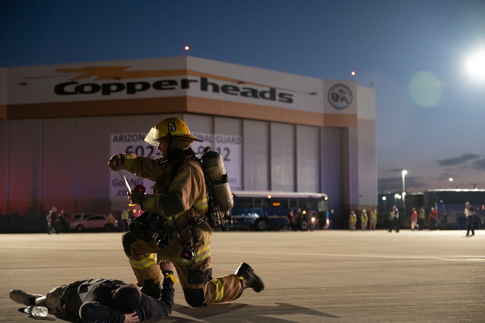 Goldwater ANG Base hosts triennial exercise with Sky Harbor International Airport