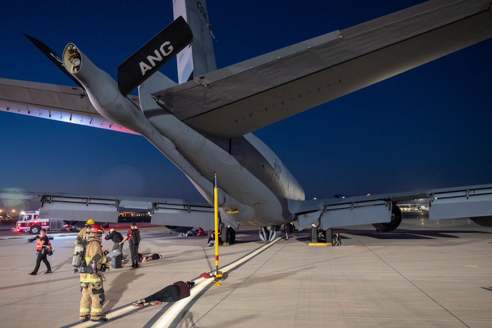 Goldwater ANG Base hosts triennial exercise with Sky Harbor International Airport