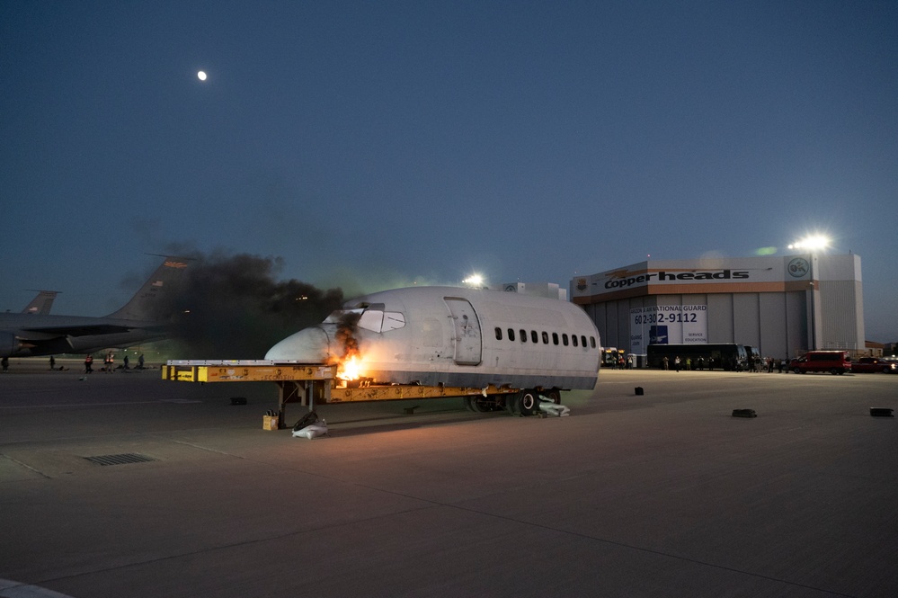 Goldwater ANG Base hosts triennial exercise with Sky Harbor International Airport