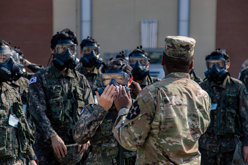 KATUSA Reservists conduct training on Camp Humphreys