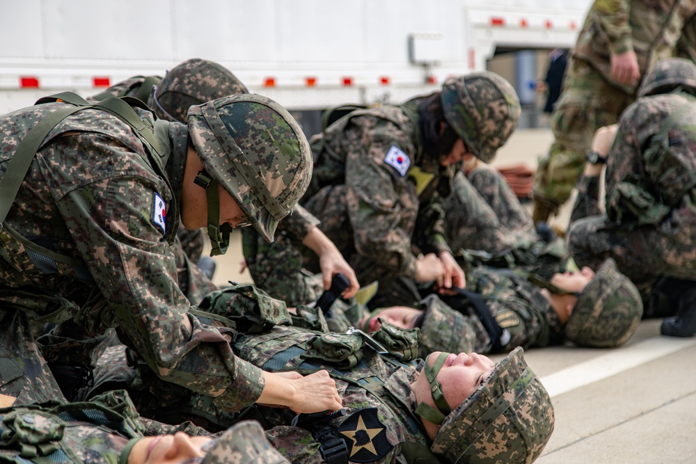 KATUSA Reservists conduct training on Camp Humphreys